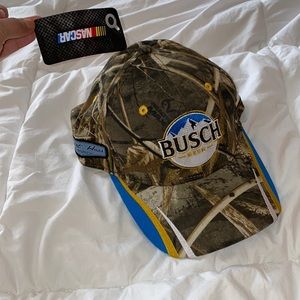 Camouflage New With Tags Busch NASCAR Cap